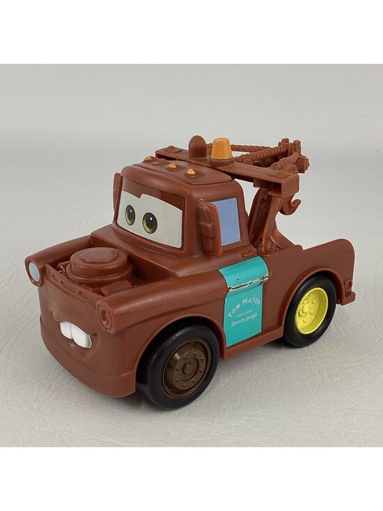Disney Pixar Other - Disney Pixar Cars Track Talkers Tow Mater Vehicle Character Sound Effects Mattel